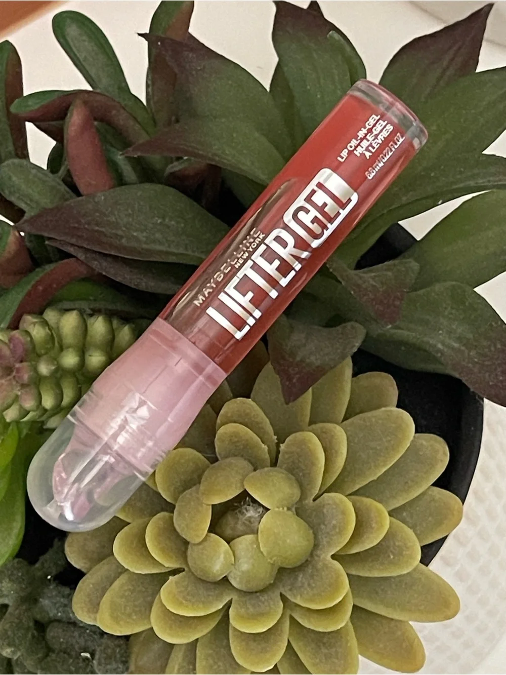 NEW! Maybelline LIFTER GEL OIL-IN-GEL LIP GLOSS W/ HYALURONIC ACID-Sugar Spritz
